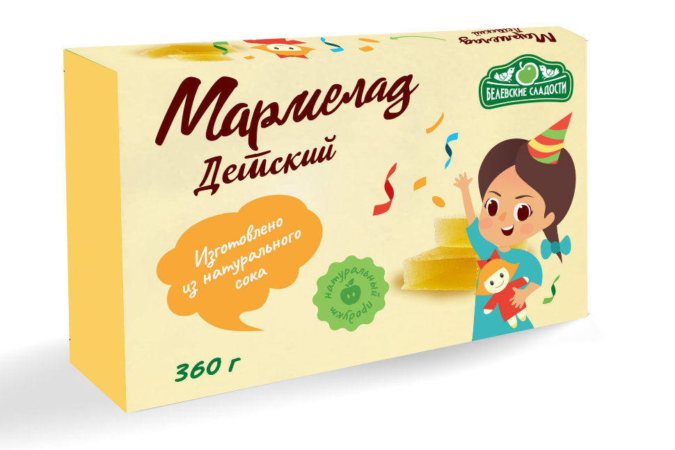  Мармелад  "Детский" белевский 360г   в Новокуйбышевске