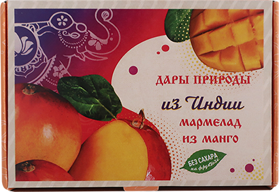  Мармелад дары природы "Манго" 180г   в Новокуйбышевске